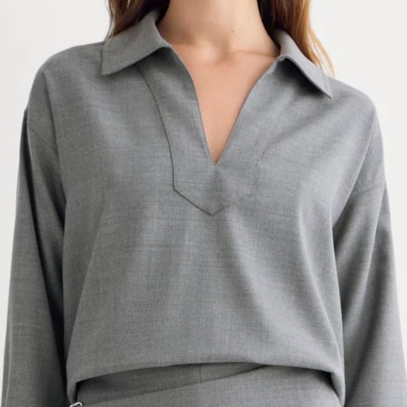 Everlane Tops - EVERLANE overshirt in tailor twill (NWT)